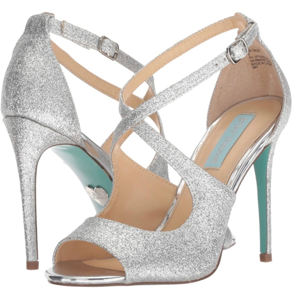 Blue by Betsy Johnson Sb-tacie Sz 9.5